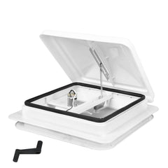 Manan 12V Caravan Vent Fan RV Shower Roof Hatch 355x355mm Motorhome Camper Boat