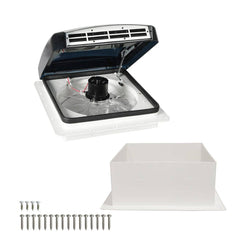 Manan Caravan Roof Vent 12V Hatch Air Exhaust Fan Rain RV Trailer Motorhome