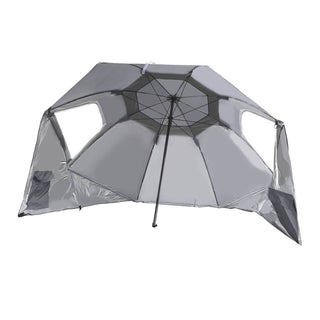 Outdoor Umbrella Beach Umbrellas Sun Shade Weather Patio Garden Shelter 2M Blue