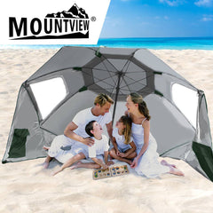 Outdoor Umbrella Beach Umbrellas Sun Shade Weather Patio Garden Shelter Tilt 2M