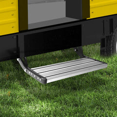Traderight Caravan Step Aluminum Pull Out Folding Ladder Stool Trailer RV Parts