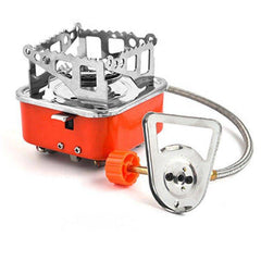 Portable Gas Stove Single Ignition Camping Stove Stainless Steel  Portable Outdoor Gas Stove