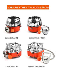 Portable Gas Stove Single Ignition Camping Stove Stainless Steel  Portable Outdoor Gas Stove