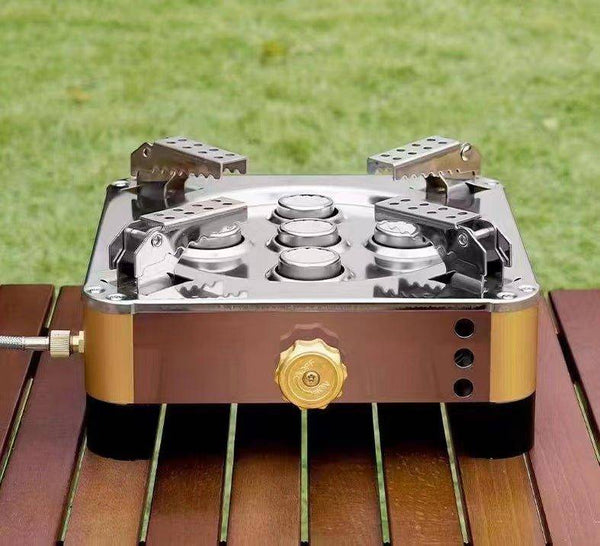 factory direct sale five star 90000W butane portable stove camping stove gas outdoor