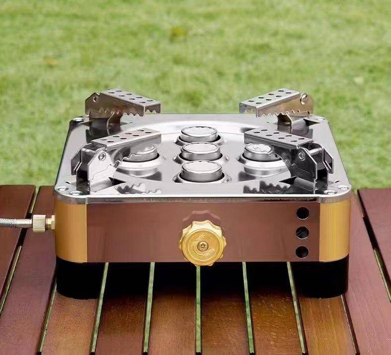 factory direct sale five star 90000W butane portable stove camping stove gas outdoor