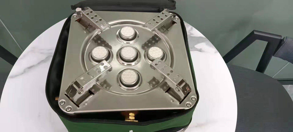 factory direct sale five star 90000W butane portable stove camping stove gas outdoor