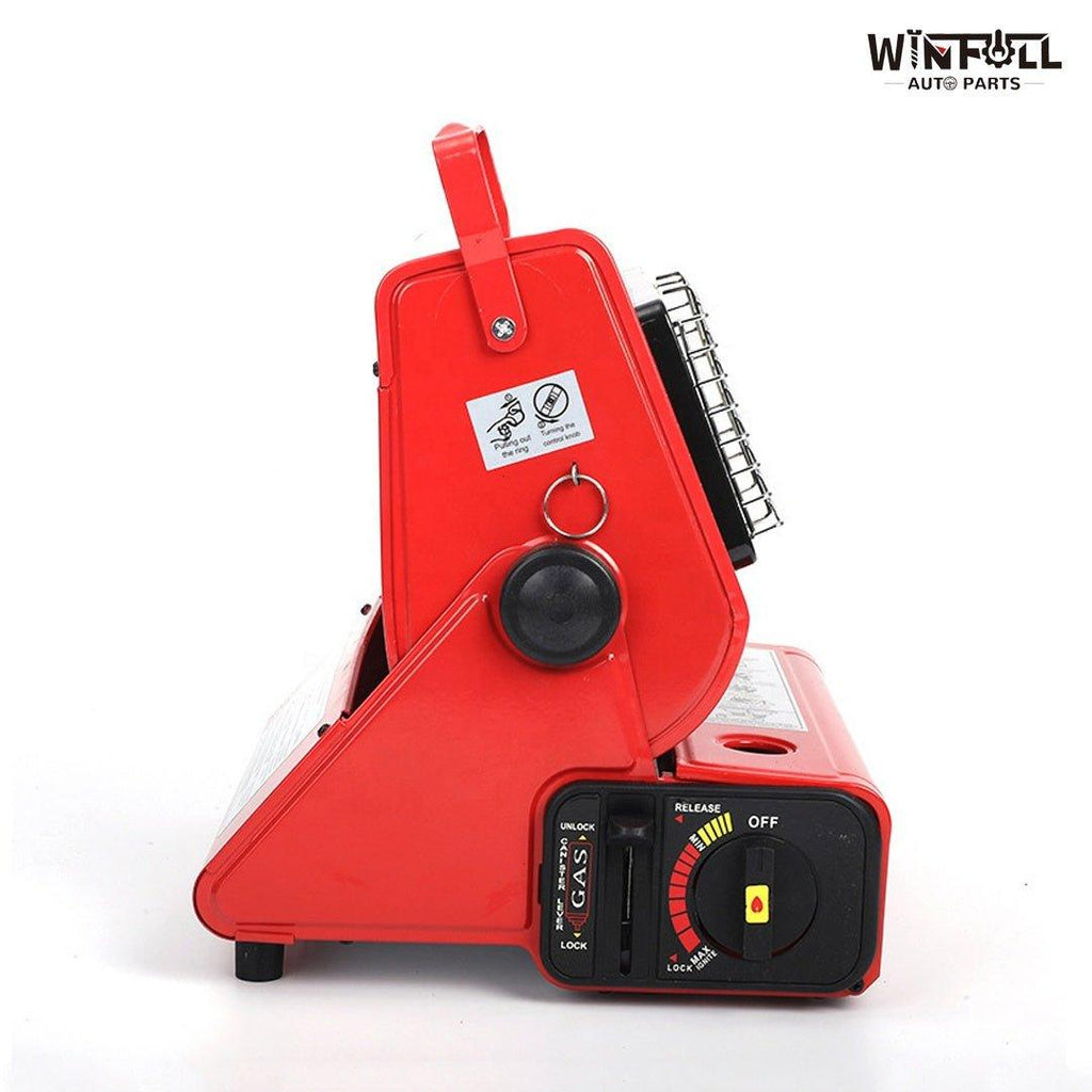 Portable Gas Heater Outdoor Camping 1.3kW Butane Gas Heater  external connector Compact & Lightweight