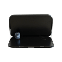 Picnic Table Black w/LED Light & Backing Plate 800 X 445mm