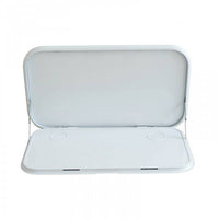 Picnic Table White w/LED Light & Backing Plate 800 X 445mm