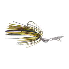 Dekoi 7gm Bladed Swim Jig, Chatterbait, Camo Green, 2 pack