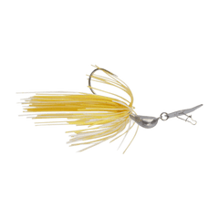 Dekoi 7gm Bladed Swim Jig, Chatterbait, Gold Shine, 2 pack