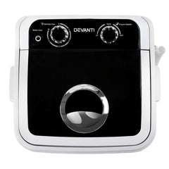 4.6KG Mini Portable Washing Machine - Black by Devanti