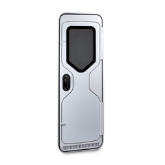 Dometic CARAD Caravan Door H1750 mm RH Aluminium, Vented | Grey