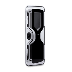 Dometic CaraD 1750 LH Glass Caravan Door - Grey