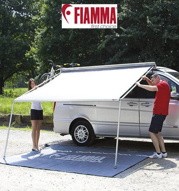 F35 PRO 250 Royal Grey Awning - 2.53 meters by Fiamma