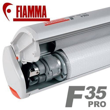 F35 PRO 250 Royal Grey Awning - 2.53 meters by Fiamma