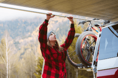 F35 PRO 250 Royal Grey Awning - 2.53 meters by Fiamma