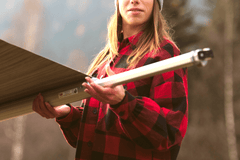 F35 PRO 250 Royal Grey Awning - 2.53 meters by Fiamma