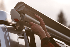 F35 PRO 250 Royal Grey Awning - 2.53 meters by Fiamma