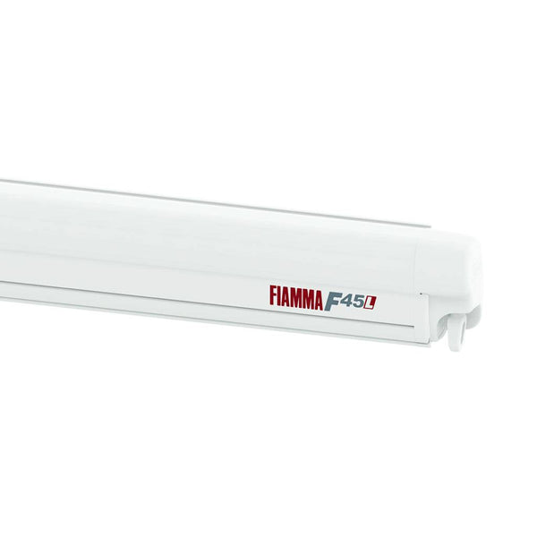 Fiamma F45 L 500 (5.0M) Royal Blue Awning 06530A01Q (Polar White Casing)