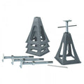Fiamma Set Of 4 Plastic Stakka Jacks - Grey