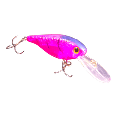 Finesse 'Madbass' Opaque Purple, 85mm Deep Diving Crankbait