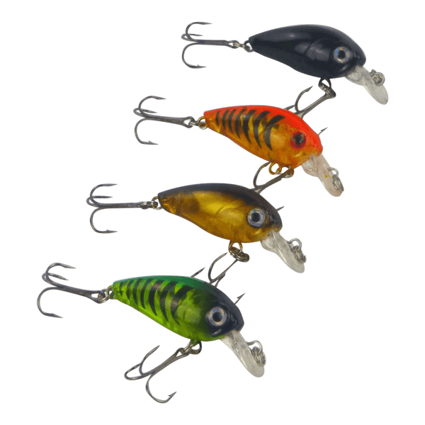 Finesse Chisana Crankbait, Green Bandit, 45mm