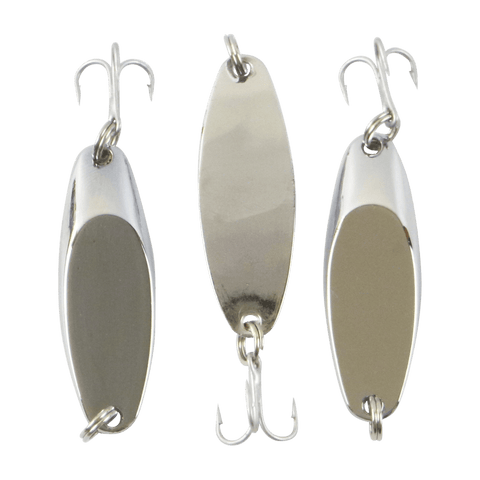 Finesse Chrome Kaster Jig, 14 Grams. Pack of 3 Jigs.