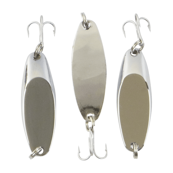 Finesse Chrome Kaster Jig, 14 Grams. Pack of 3 Jigs.