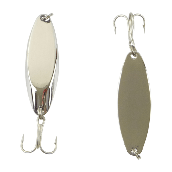 Finesse Chrome Kaster Jig, 21 Grams. Pack of 2 Jigs.