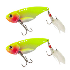 Finesse Feather Blade, Chartreuse, 55mm,  2 Pack