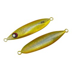 Finesse Slow Pitch Flutter Jig, 60gm, Gold Flash, 2 pack