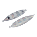 Finesse Slow Pitch Flutter Jig, 60gm, Silver White, 2 pack