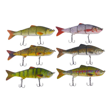 Finesse Naturals 4 Segment Swimbait, 110mm, Mullet