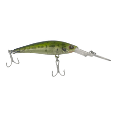 Finesse Wobbler Diving Lure, Olive Camo, 90mm
