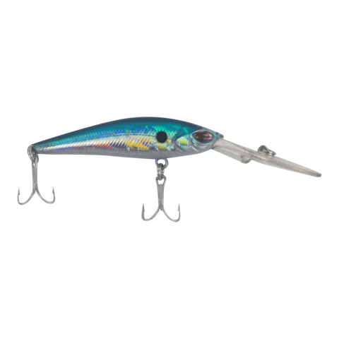 Finesse Wobbler Diving Lure, Silver Blue, 90mm