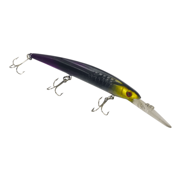 Finesse 'Flash Minnow' Black Gold, 150mm Deep Diving Lure
