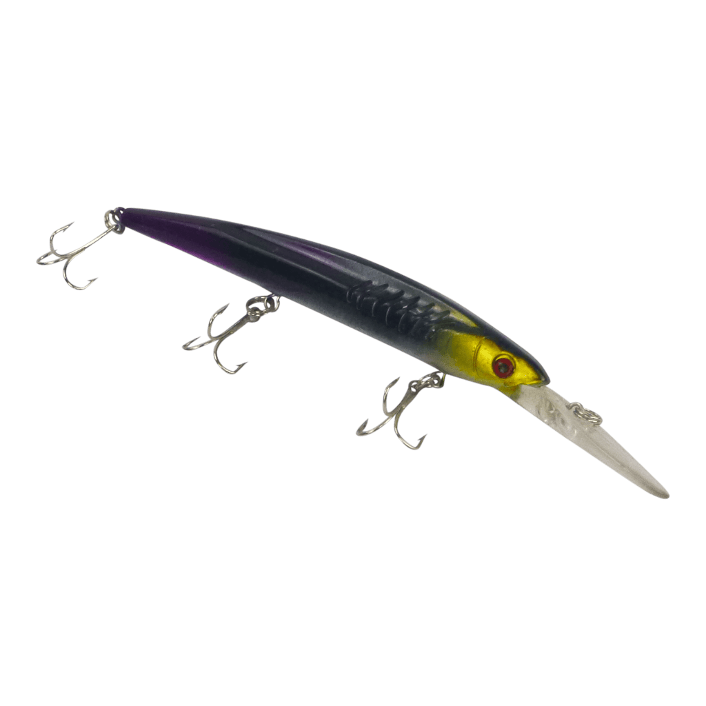 Finesse 'Flash Minnow' Black Gold, 150mm Deep Diving Lure