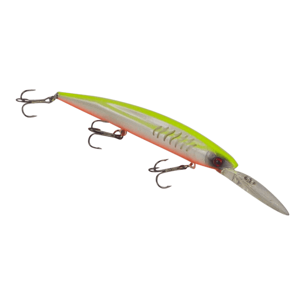 Finesse Flash Minnow, Lime Orange, 150mm Deep Diving Lure