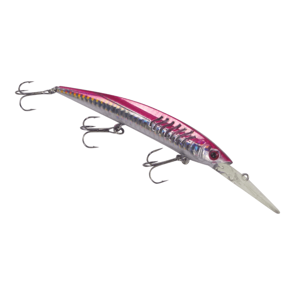 Finesse 'Flash Minnow' Magenta Silver, 150mm Deep Diving Lure