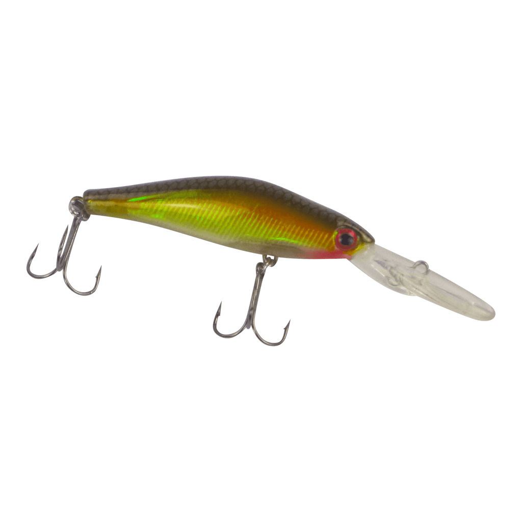 Finesse Longlip Minnow, Tiger Gold, 90mm