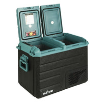 Glacio 50L Portable Fridge Freezer 12V/24V/240V Caravan (PFN-E-CLXL-L-BK)
