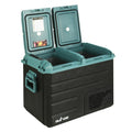 Glacio 50L Portable Fridge Freezer 12V/24V/240V Caravan (PFN-E-CLXL-L-BK)