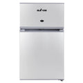 Glacio 65L Portable Fridge Bar Freezer Cooler Upright 12V/24V/240V Caravan Car Silver