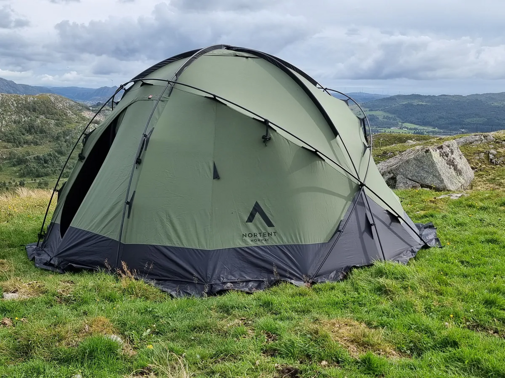 8 Person Polycotton Expedition Tent - Gamme 8 PC - Floor Included by Nortent
