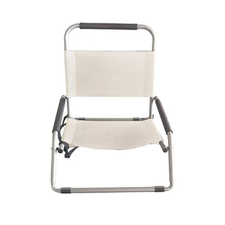 Havana Outdoors Beach Chair 2 Pack Folding Portable Summer Camping Outdoors - Natural