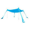 Mountview Beach Canopy Tent 4-6 Person Sun Shade Shelter 300x300cm Blue