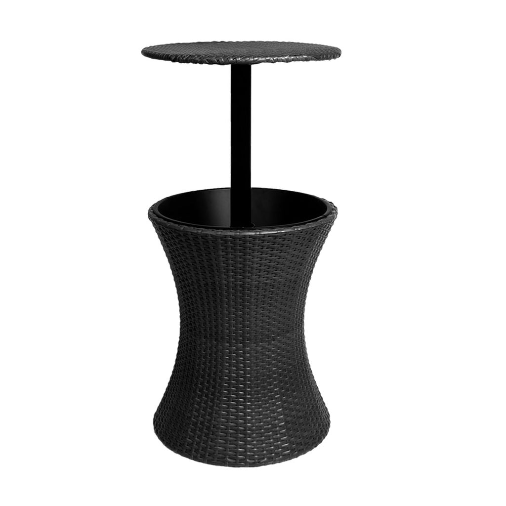 Levede Cooler Ice Bucket Table Bar Outdoor Black