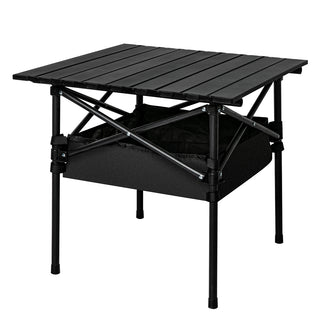 Levede Folding Camping Table Portable Black