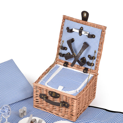 2 Person Picnic Basket Set Outdoor